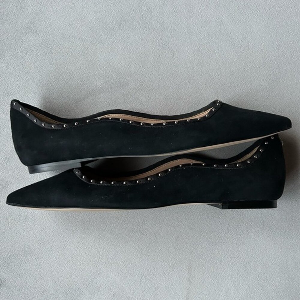 Sam Edelman ~ Rivera Black Flats ~ Womens Size 8.5